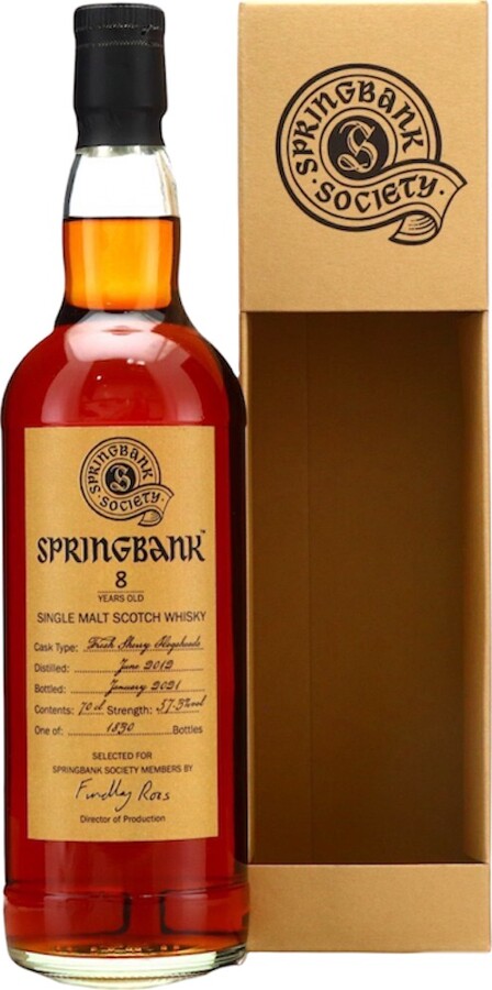 Springbank 2012 Springbank Society 57.3% 700ml