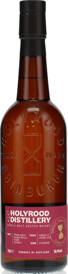 Holyrood Single Cask Series Ex-Bourbon 59.4% 700ml