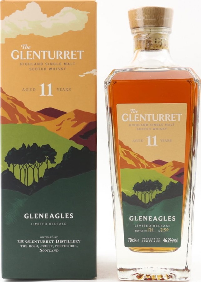 Glenturret 11yo Gleneagles 3rd Edition 46.2% 700ml