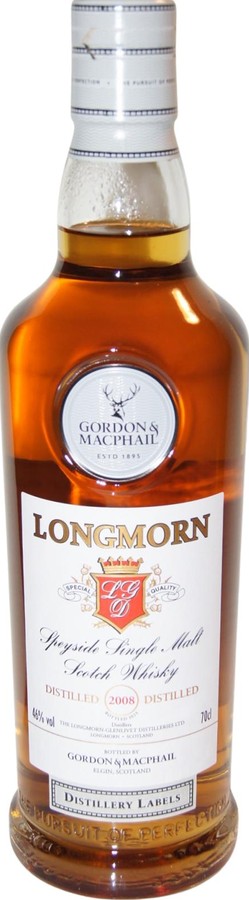 Longmorn 2008 GM Distillery Labels 46% 700ml