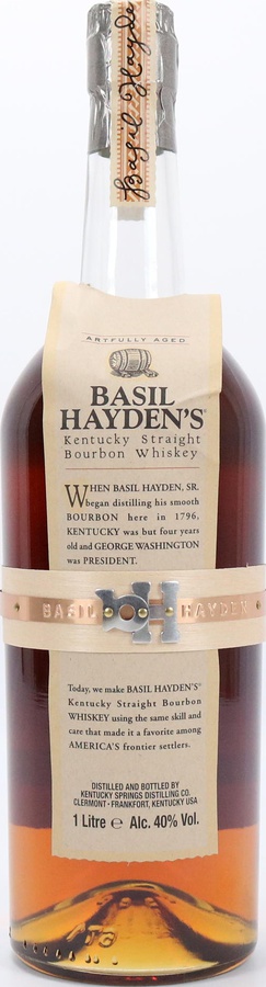 Basil Hayden's Artfully Aged 40% 1000ml