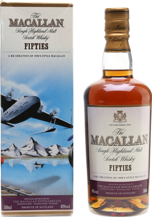 Macallan Travel Series Fifties Sherry Cask 40% 500ml