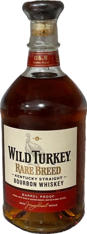 Wild Turkey Rare Breed Barrel Proof 116.8 #4 Char American Oak 58.4% 750ml