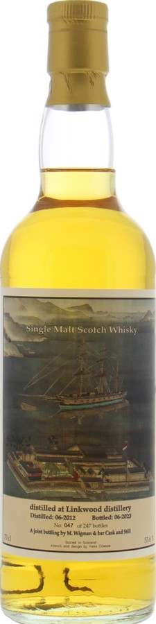 Linkwood 2012 MW Joint bottling by M. Wigman and Bar Cask and Still 53.6% 700ml