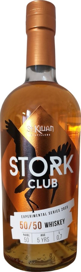 Stork Club 50 50 Bundle with St.Kilian and Stork Club Am. White Oak & ex Bourbon 50% 700ml