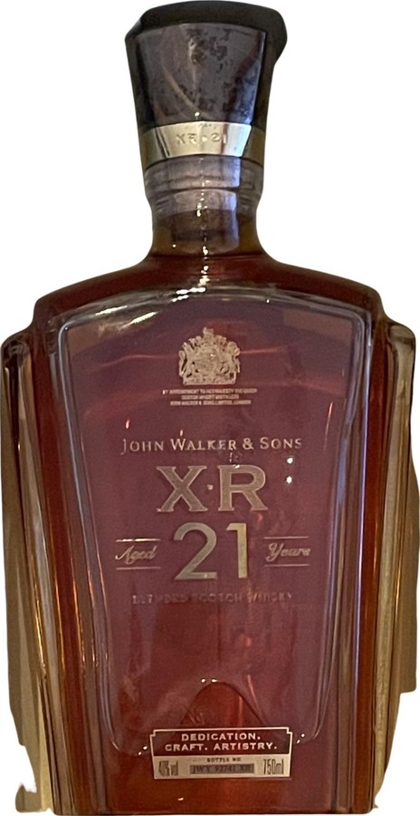 John Walker & Sons Xr 21 Blended Scotch Whisky 40% 750ml