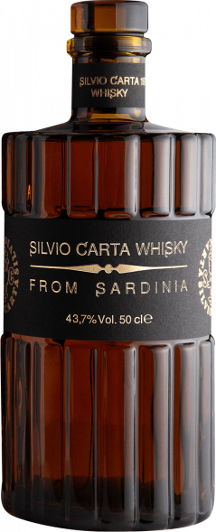 Silvio Carta Whisky from Sardinia Vernaccia D'Oristano Chestnut 43.7% 500ml