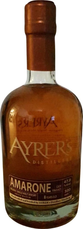 Ayrer's Amarone 6.5yo American Oak 18 months Amarone 47% 500ml