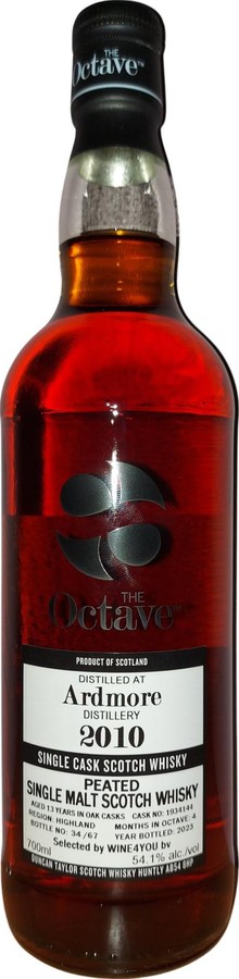 Ardmore 2010 DT The Octave WINE4YOU 54.1% 700ml