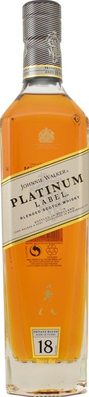 Johnnie Walker Platinum Label Blended Scotch Whisky 40% 700ml