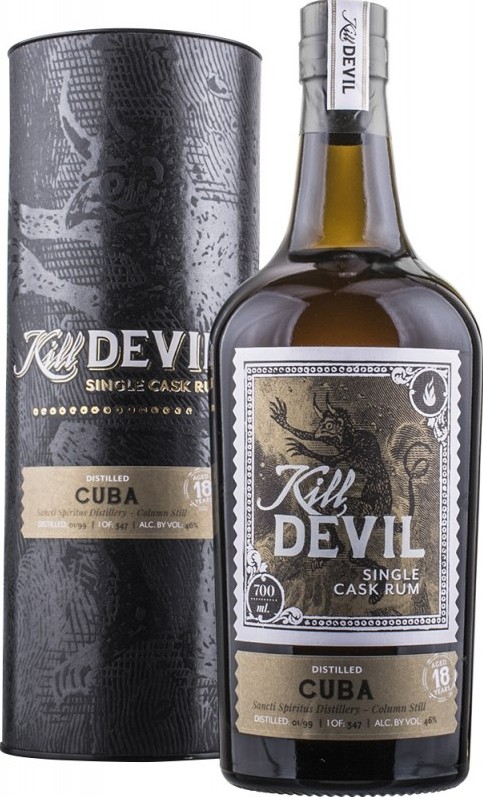 Kill Devil 1999 Sancti Spiritus Cuba Single Cask 18yo 46% 700ml