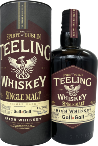 Teeling Irish Whisky Single Cask Gall &Gall 62.3% 700ml