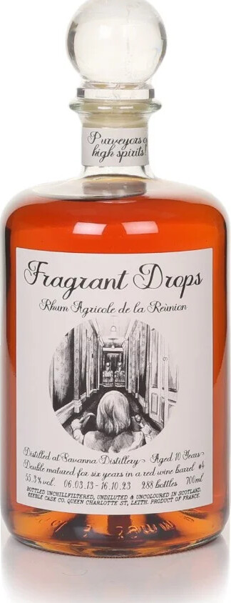 Keeble Cask Company Ltd 2013 Savanna Fragrant Drops Red Wine Cask #4 10yo 55.3% 700ml