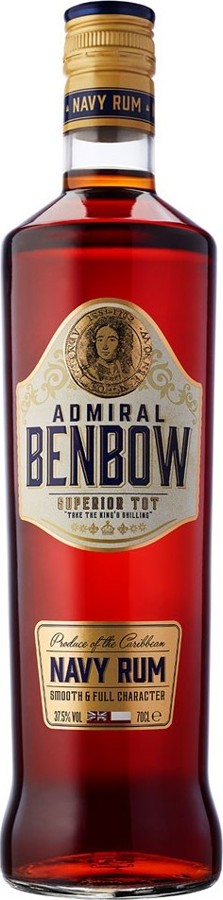 Admiral Benbow Superior Tot Navy Rum 37.5% 700ml