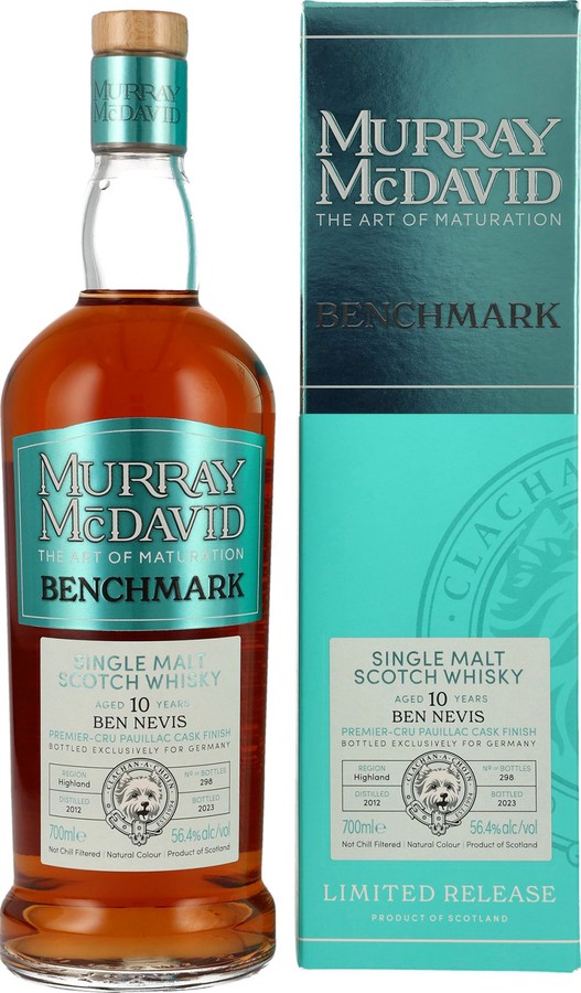 Ben Nevis 2012 MM Benchmark Limited Release Bourbon Barrel Premier-Cru Pauillac Red Wine Germany 56.4% 700ml