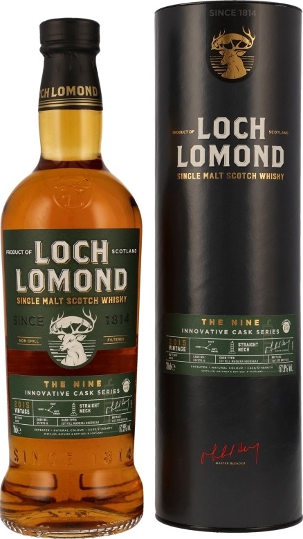 Loch Lomond 2015 Innovative Cask Series The Nine #6 1st fill Madeira Hogshead 57.9% 700ml