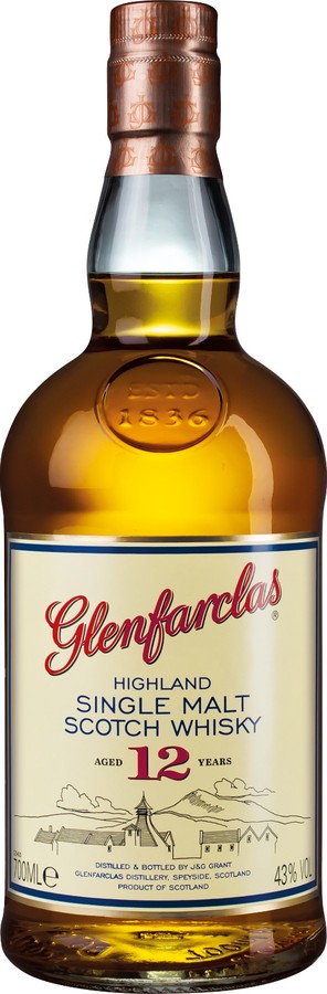 Glenfarclas 12yo New Label 43% 700ml