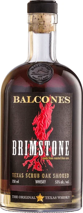 Balcones Brimstone Texas Scrub Oak Smoked 53% 750ml