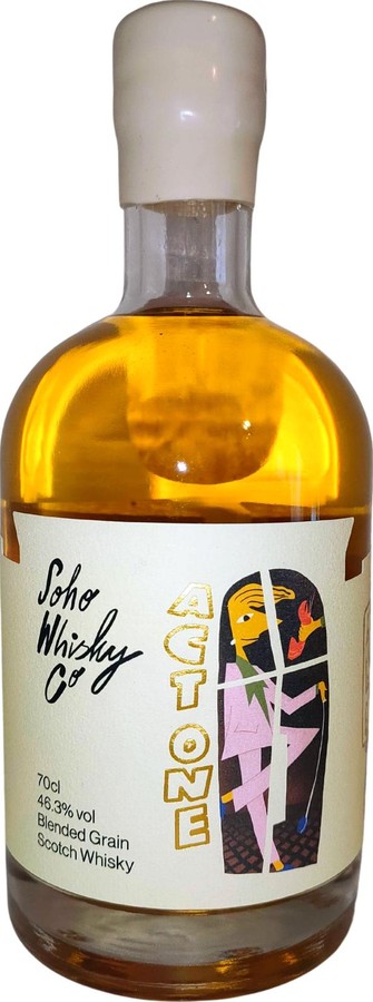 Soho Whisky Act One Grain Grain Grain 46.3% 700ml