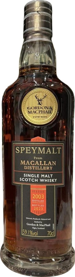 Macallan 2003 GM Speymalt 1st Fill Sherry Hogshead 59.1% 700ml