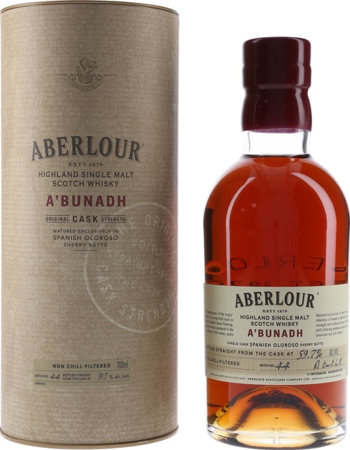 Aberlour A'bunadh batch #44 Spanish Oloroso Sherry Butts 59.7% 700ml