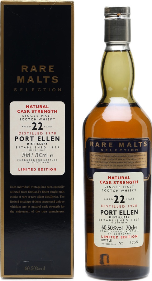 Port Ellen 1978 Rare Malts Selection 60.5% 700ml