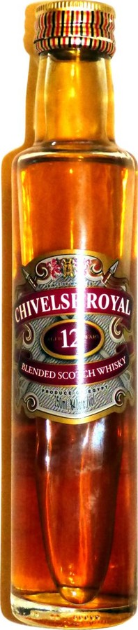 Chivelse Royal 12yo Blended Scotch Whisky 40% 250ml