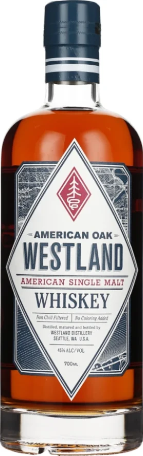 Westland American Oak American Single Malt 46% 700ml
