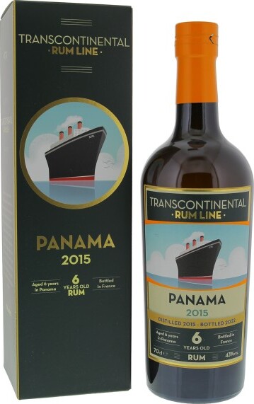 Transcontinental Rum Line 2015 Panama 6yo 43% 700ml