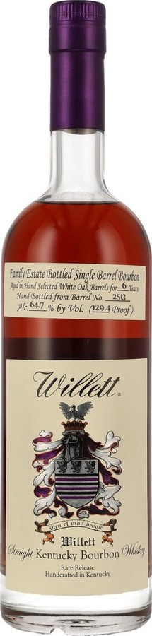 Willett 6yo Kentucky Straight Bourbon Whisky LMDW 64.7% 700ml
