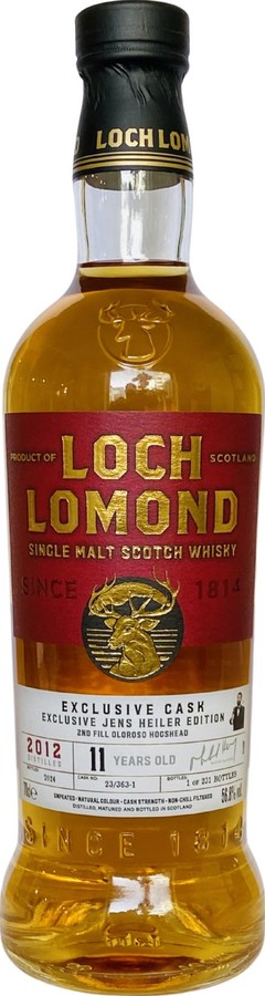 Loch Lomond 2012 Exclusive Cask 56.8% 700ml