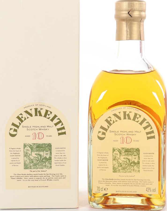Glen Keith 10yo Oak Casks 43% 700ml