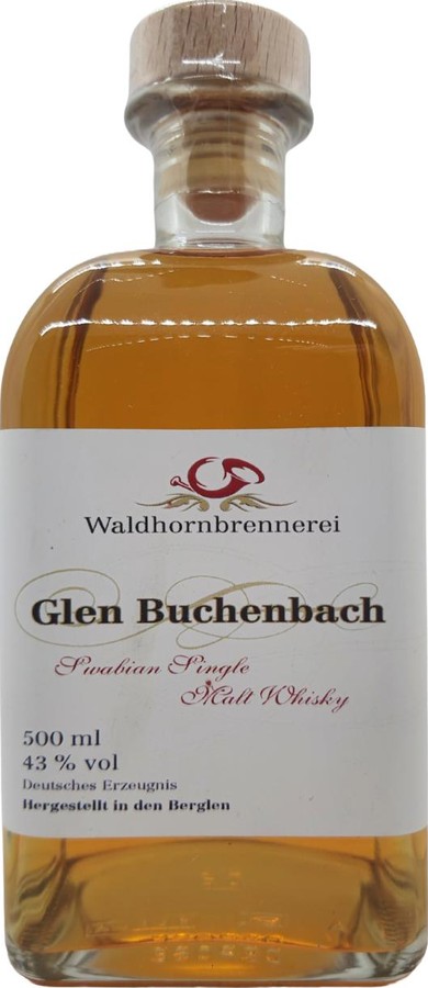 Glen Buchenbach Schwabian Single Malt Whisky 43% 500ml