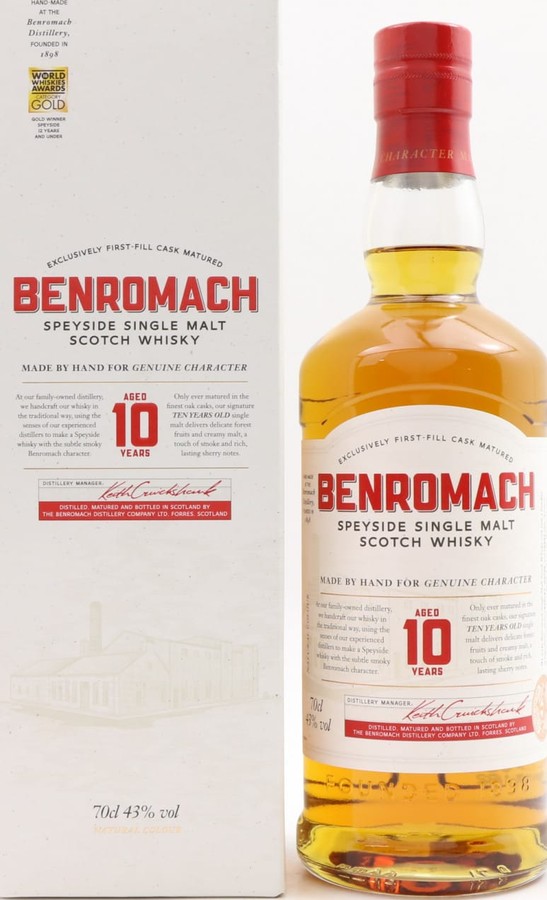 Benromach 10yo 43% 700ml