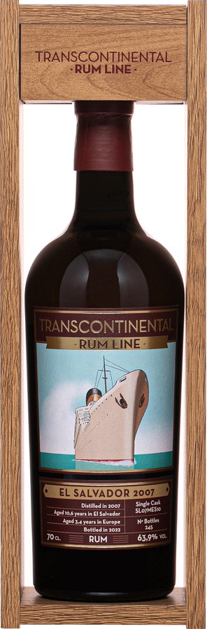 Transcontinental Rum Line 2007 El Salvador Line #50 14yo 63.9% 700ml