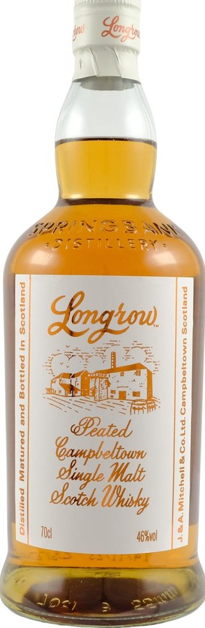 Longrow Peated Campbeltown Single Malt Scotch Whisky 46% 700ml