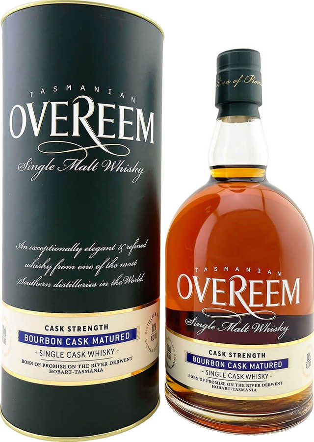 Overeem Bourbon Cask Matured Bourbon Cask Matured Bourbon 60% 700ml