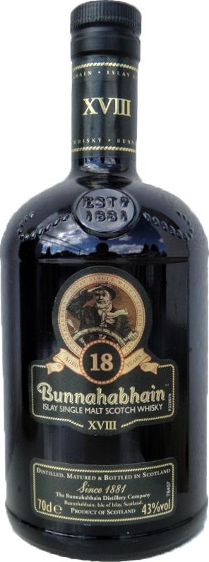 Bunnahabhain XVIII 43% 700ml