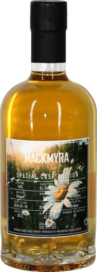 Mackmyra 2010 Special Cask Edition 47.2% 500ml