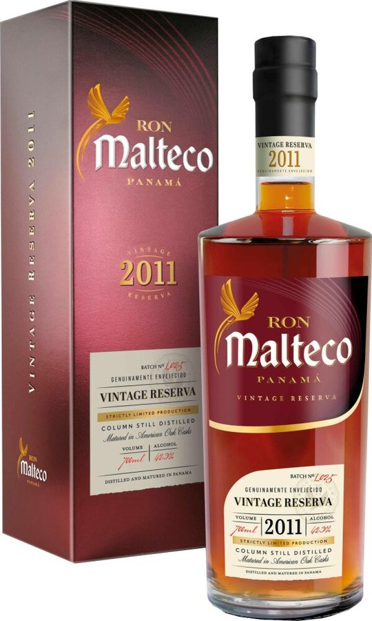 Ron Malteco 2011 Vintage Reserva 42.3% 700ml