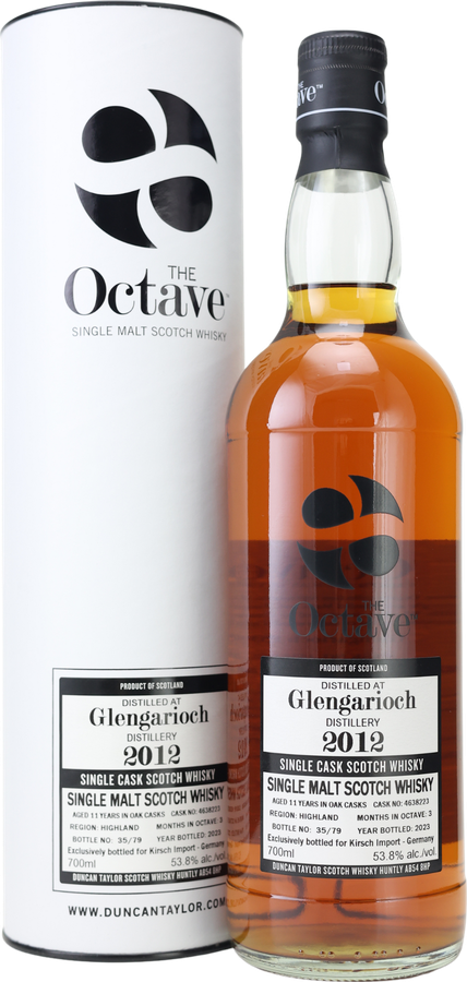 Glen Garioch 2012 DT The Octave Sherry Octave Finish Kirsch Import 53.8% 700ml