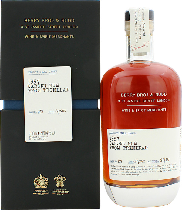 Berry Bros. & Rudd 1997 Old Exceptional Cask 21yo 60.4% 700ml