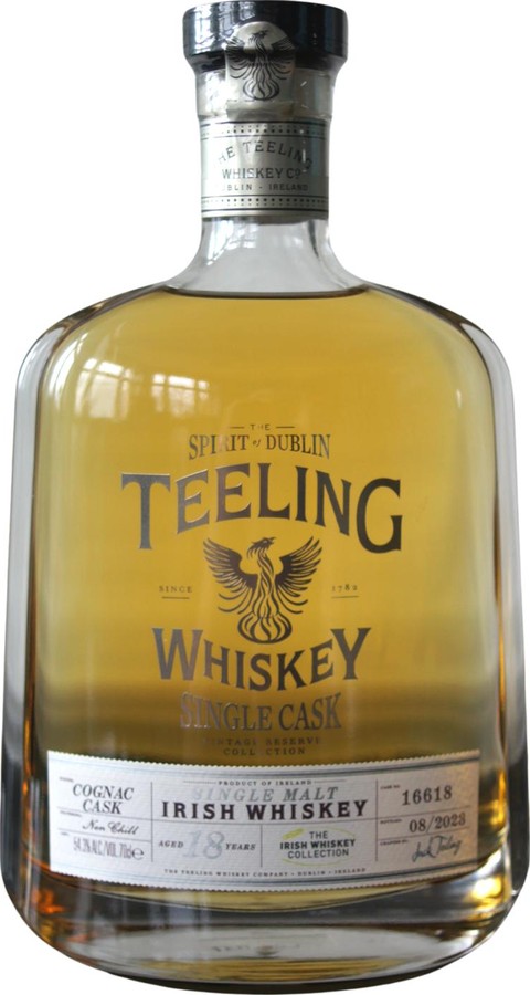 Teeling 18yo Cognac Cask The Irish Whisky Collection 54.3% 700ml