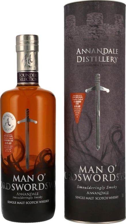 Annandale 2018 Man O Sword Founders Selection 60.4% 700ml