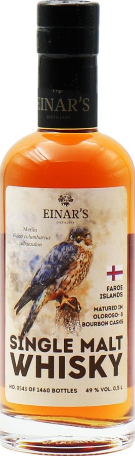 Einar's Single Malt Whisky Batch 11 Merlin 49% 500ml