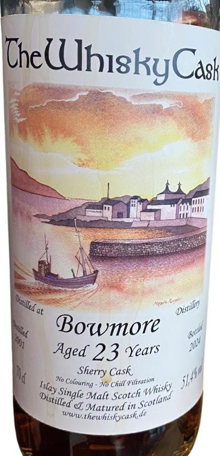 Bowmore 2001 TWC 51.4% 700ml