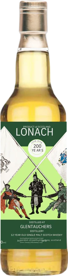 Glentauchers 12yo SMD Lonach 200 years of the Lonach Society 46% 700ml