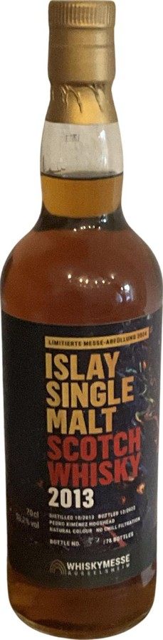 Islay Single Malt 2013 TWA Whiskymesse Russelheim 2024 53.2% 700ml