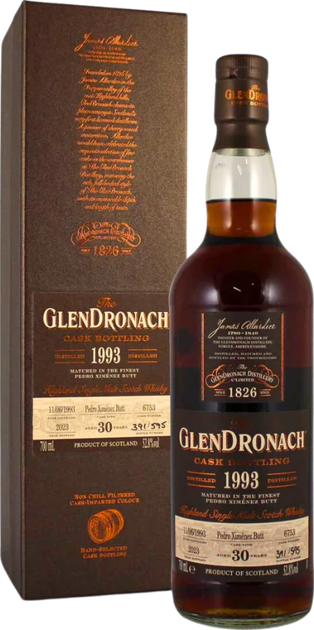 Glendronach 1993 Cask Bottling 52.8% 700ml