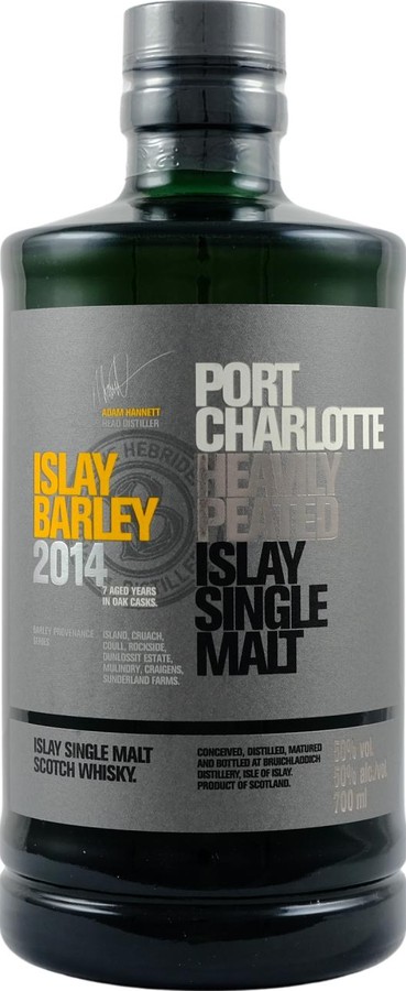 Port Charlotte 2014 Islay Barley 50% 700ml